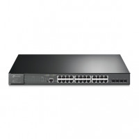 قیمت سوئیچ 28 پورت + 4 پورت SFP تی پی لینک مدل TL-SG3428MP با 24 پورت PoE+